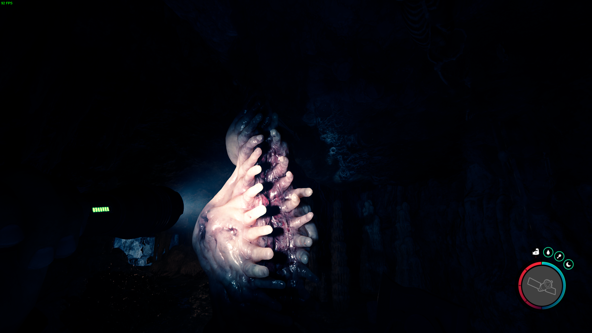 Overcome Fingers to survive and explore.