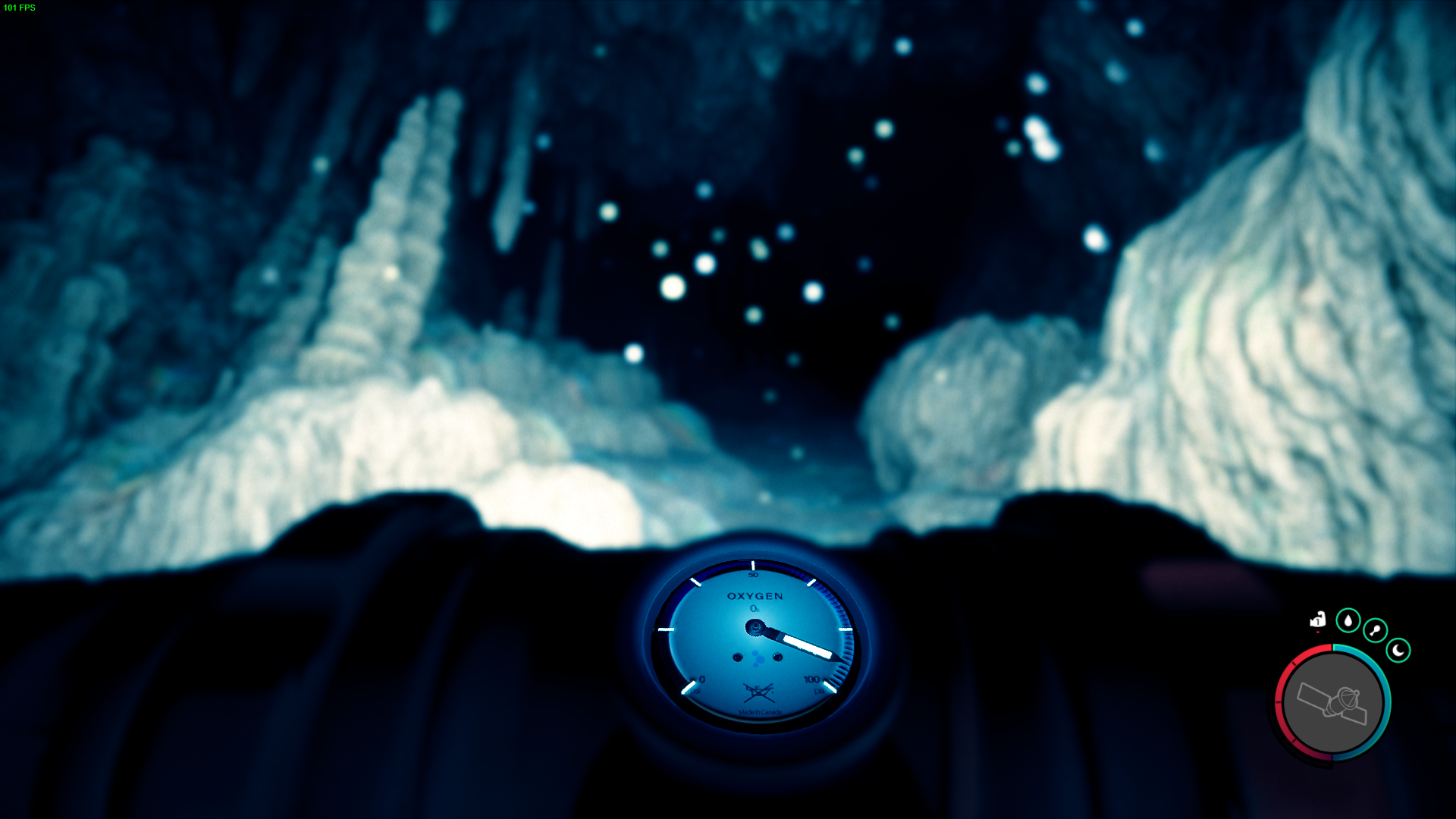 Dive in with the Rebreather for extended underwater trips.