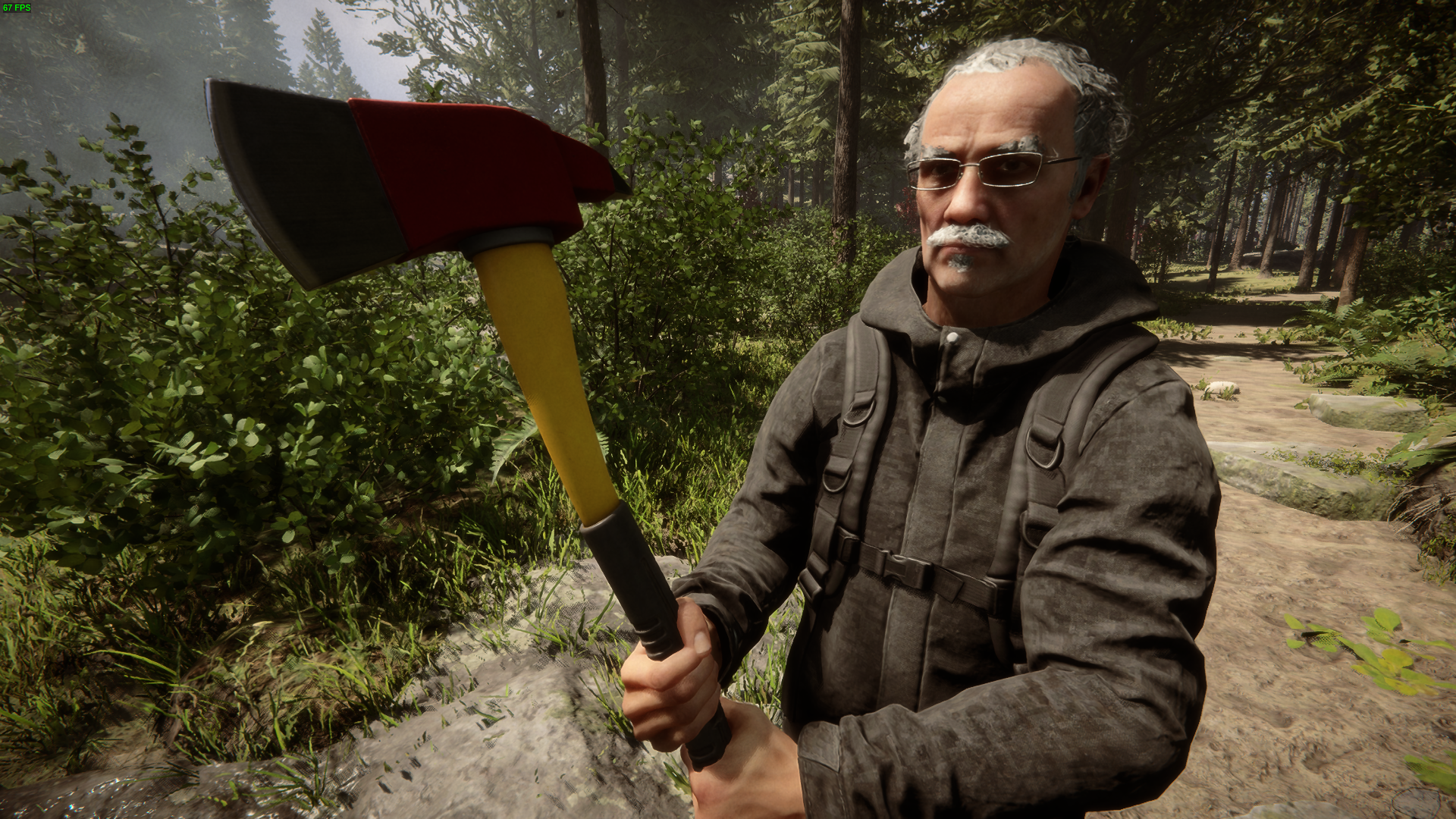 With the Fireman's Axe, conquer threats and fell trees effortlessly.