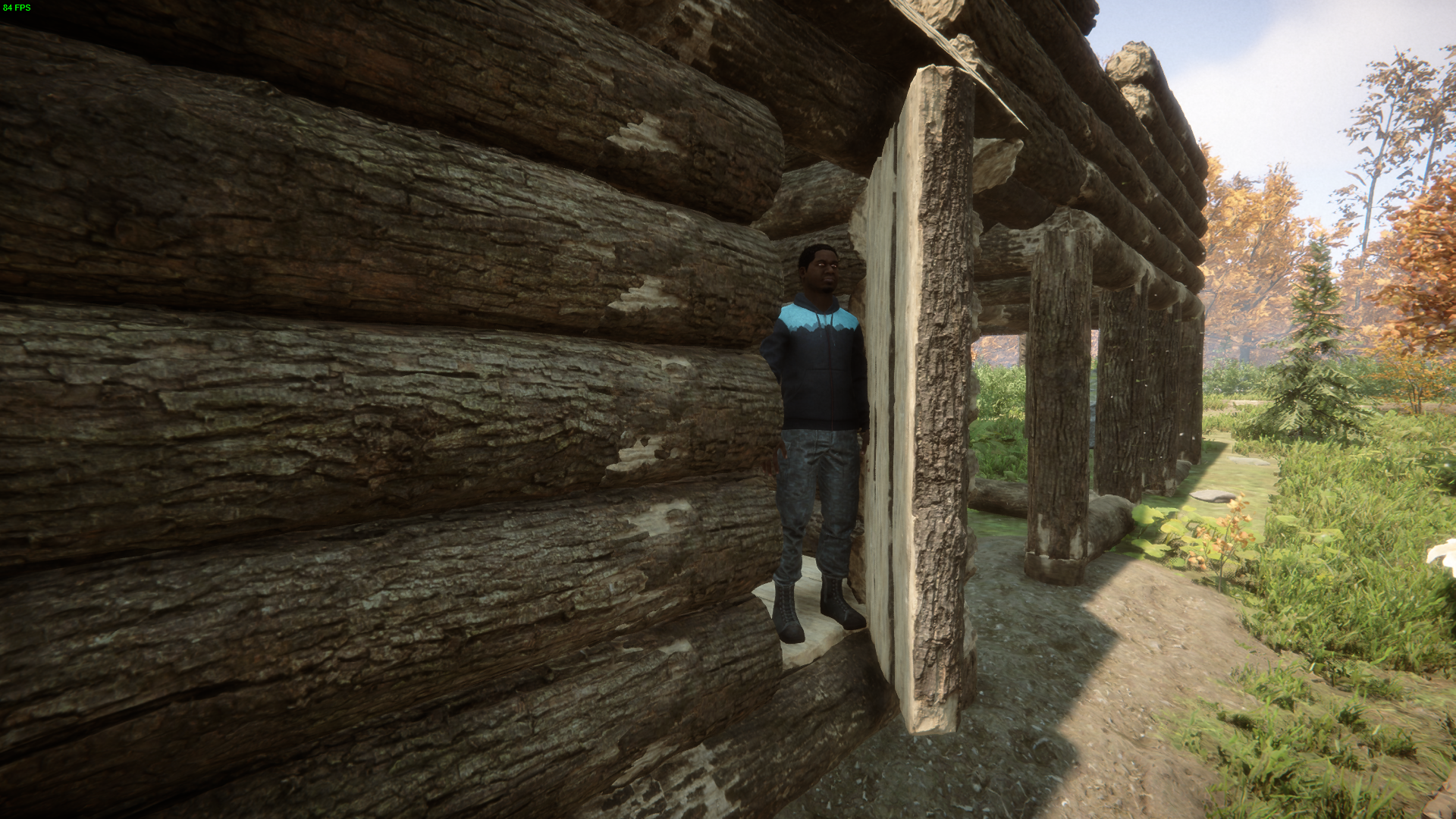 Build a Door for your shelter.