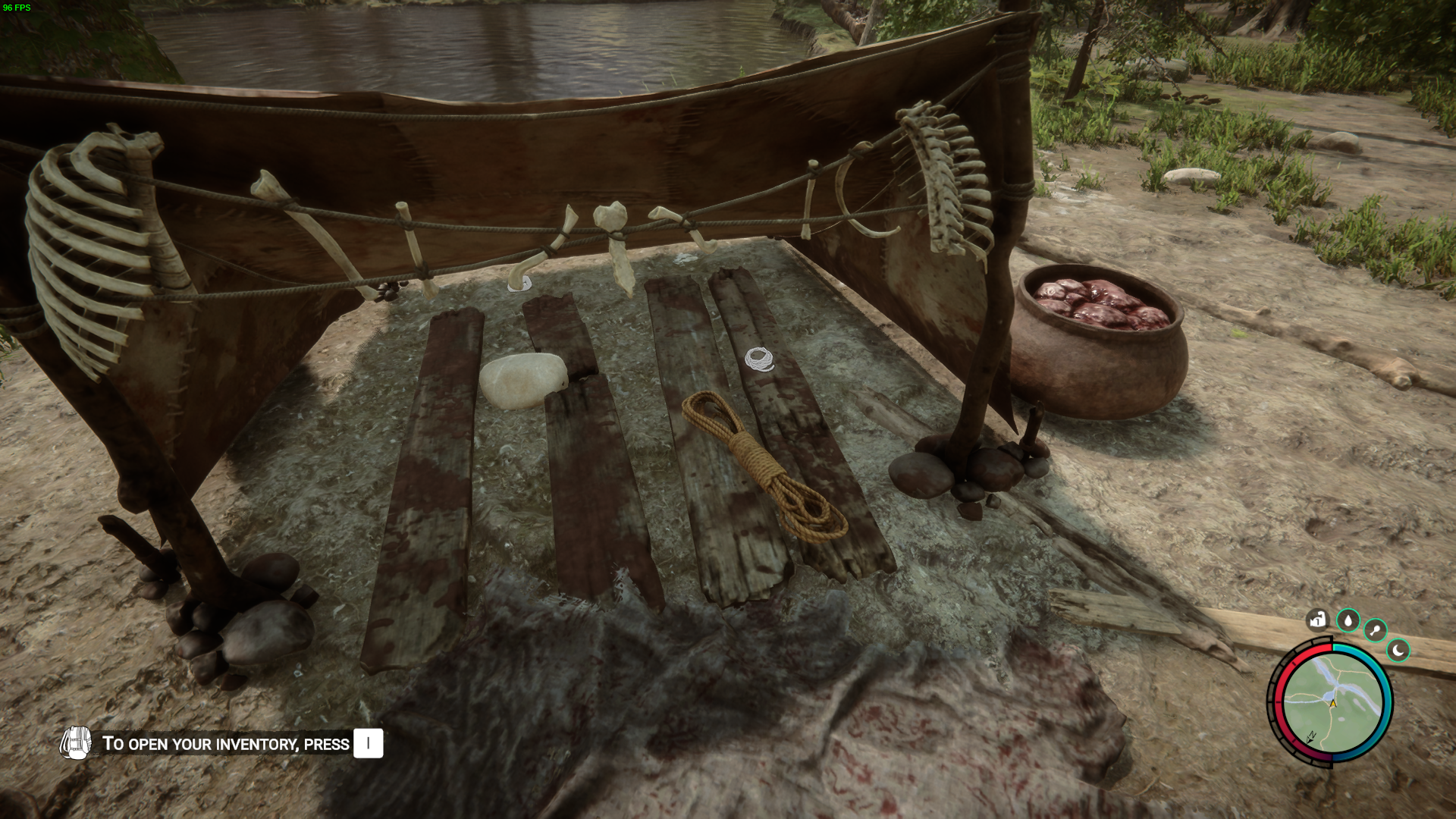 Raid cannibal camps.