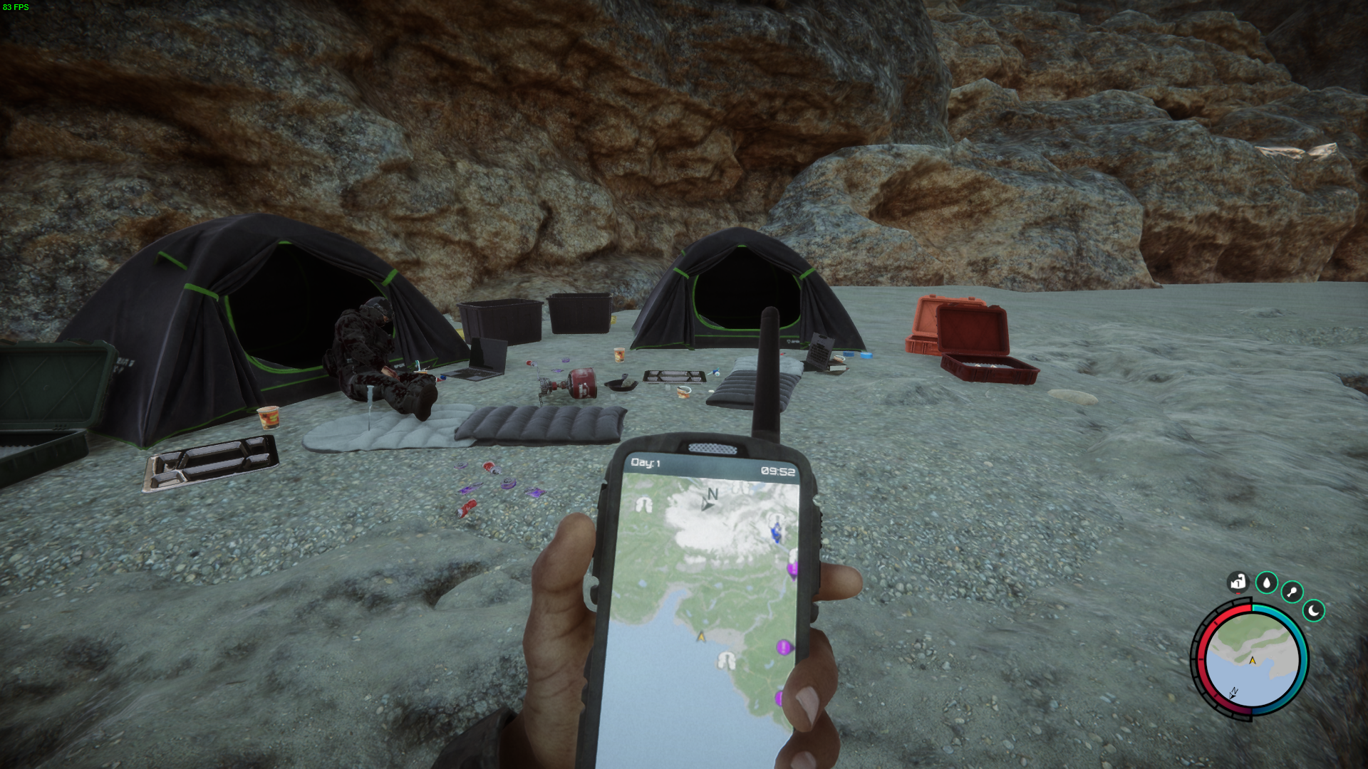 Investigating the island, you’ll find Shotgun shells.