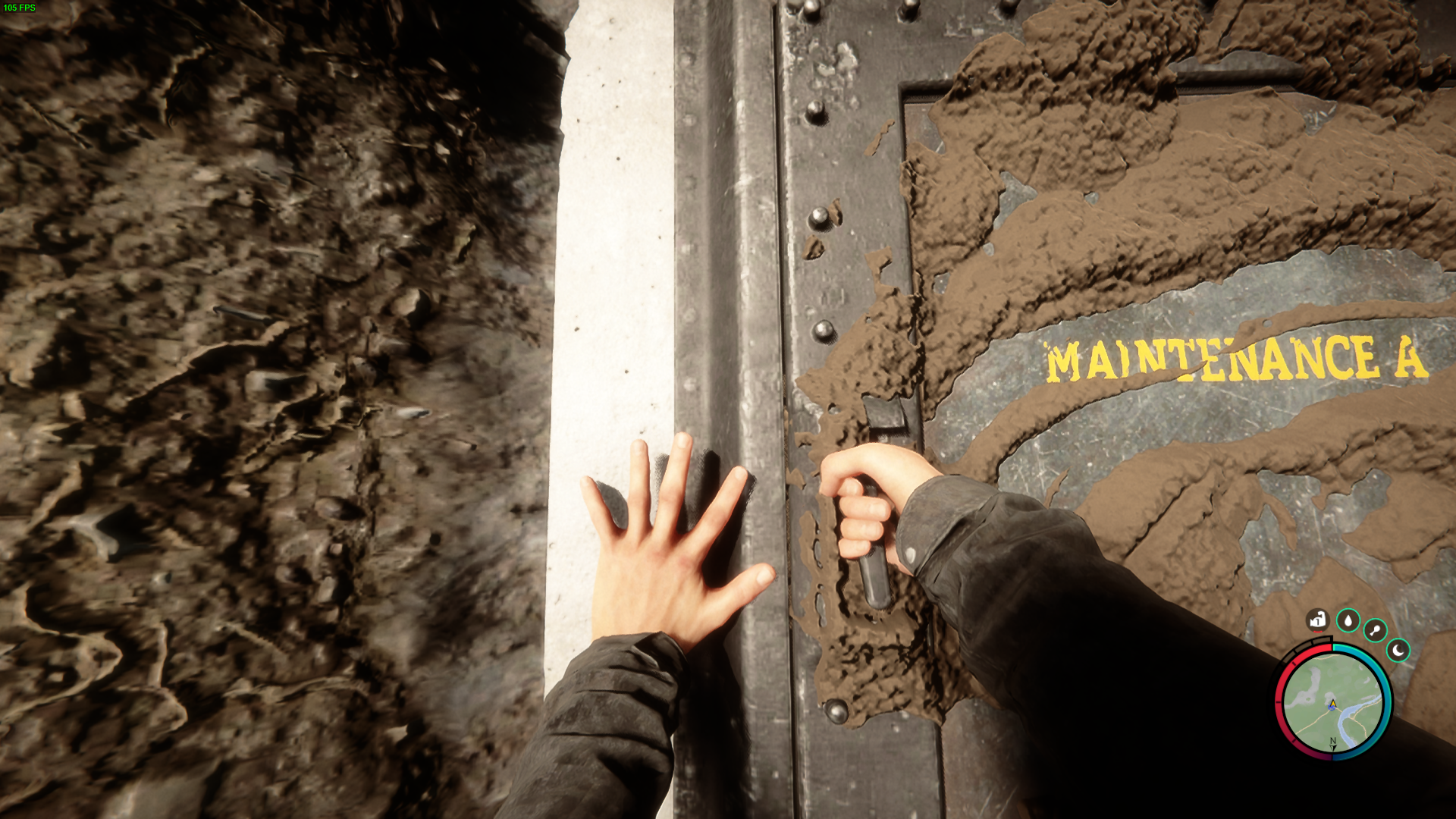 Uncover the clandestine route that descends into the covert underground sanctuary.