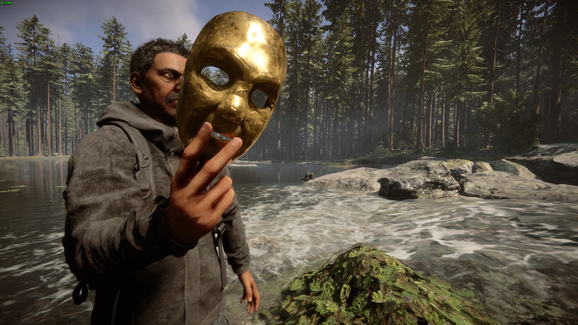 Exploring the distinct properties of masks in Sons of the Forest.