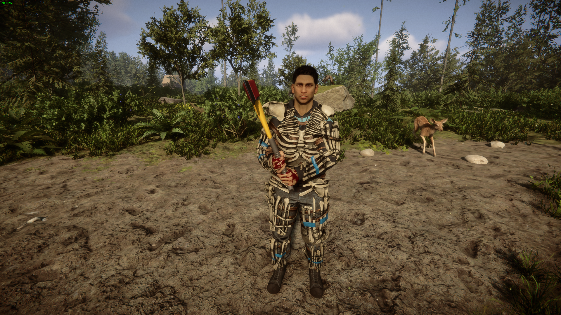 Protective gear increases armor value.