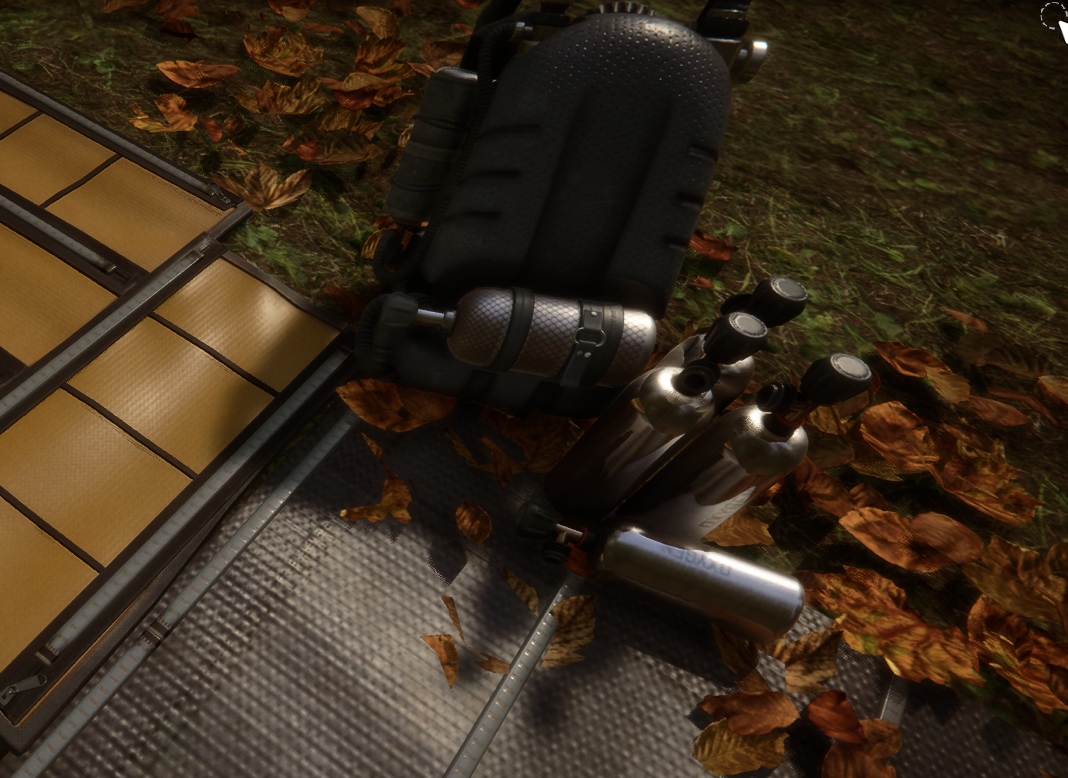 Rebreather is unnecessary for your further adventures.