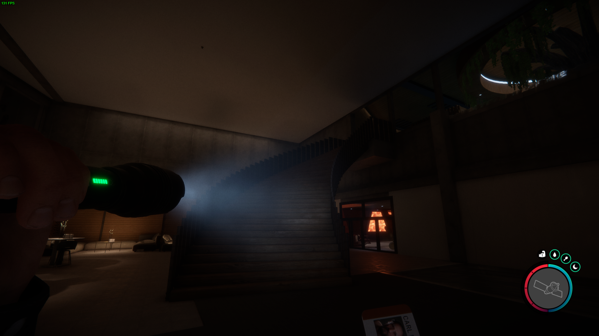 Ascend the stairs to discover the Guitar.