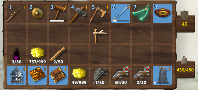 Megingjord will increase your ability to wear more items.