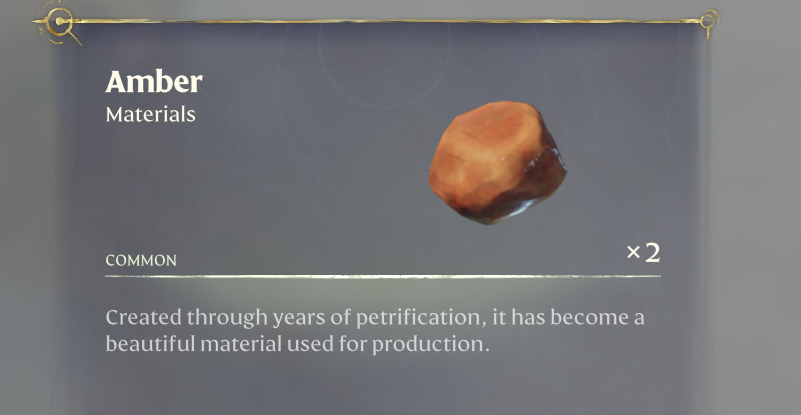 How to Get Amber in Enshrouded Upgrade the Flame Altar to level 4 with Amber for extended Shroud exploration.