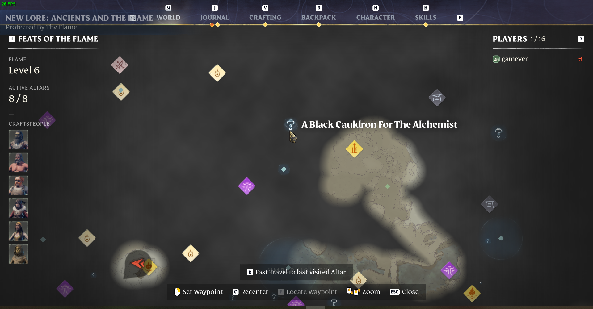 Unlock the Alchemy Station.