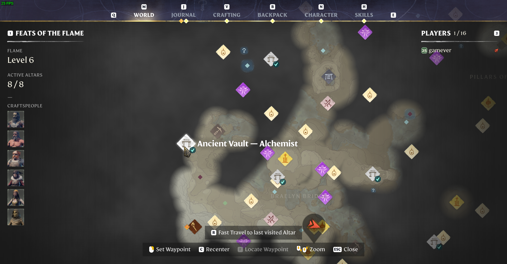 How to Get Goo in Enshrouded Meet the Alchemist.