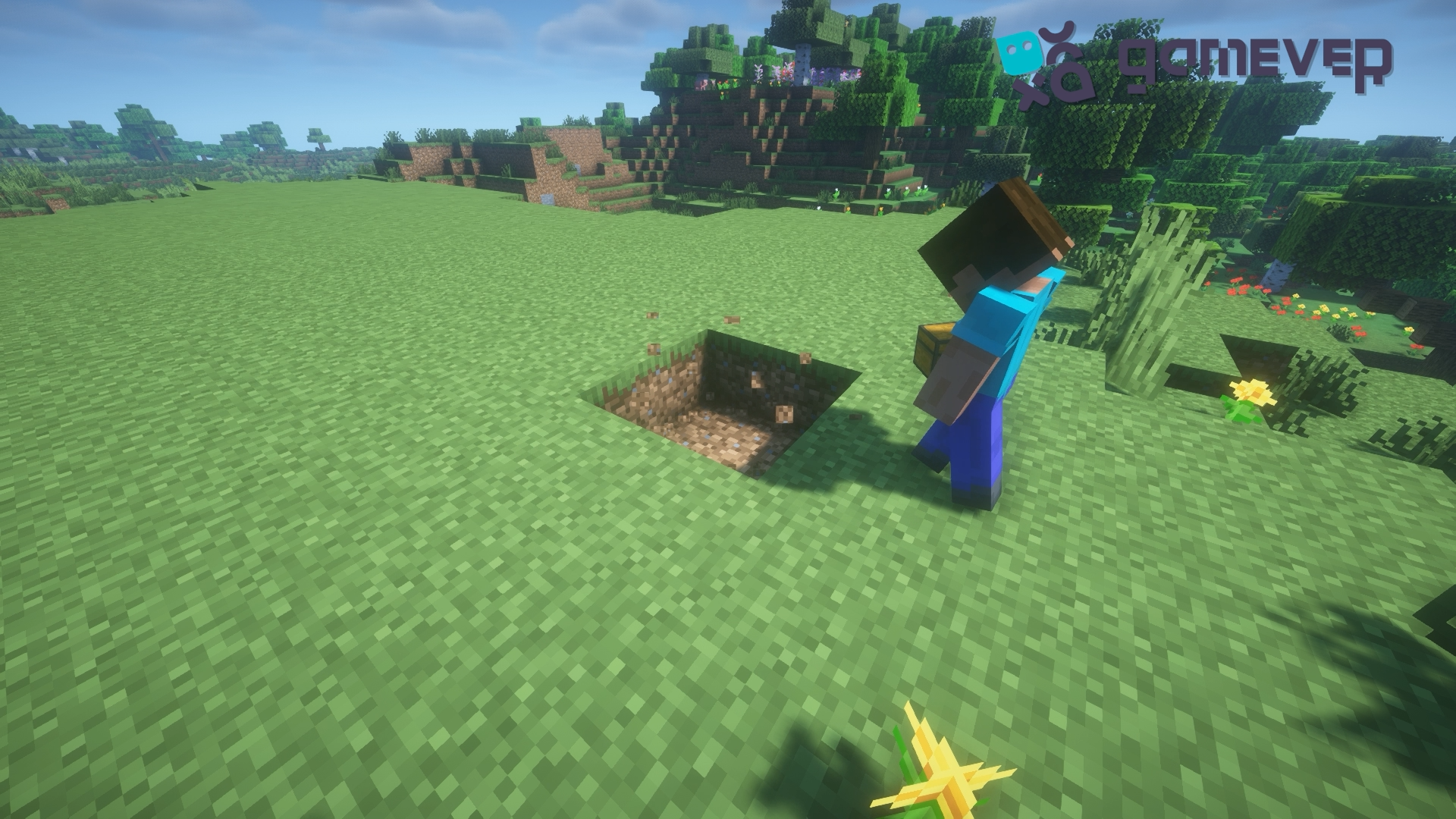 Creating a 2x2 pit