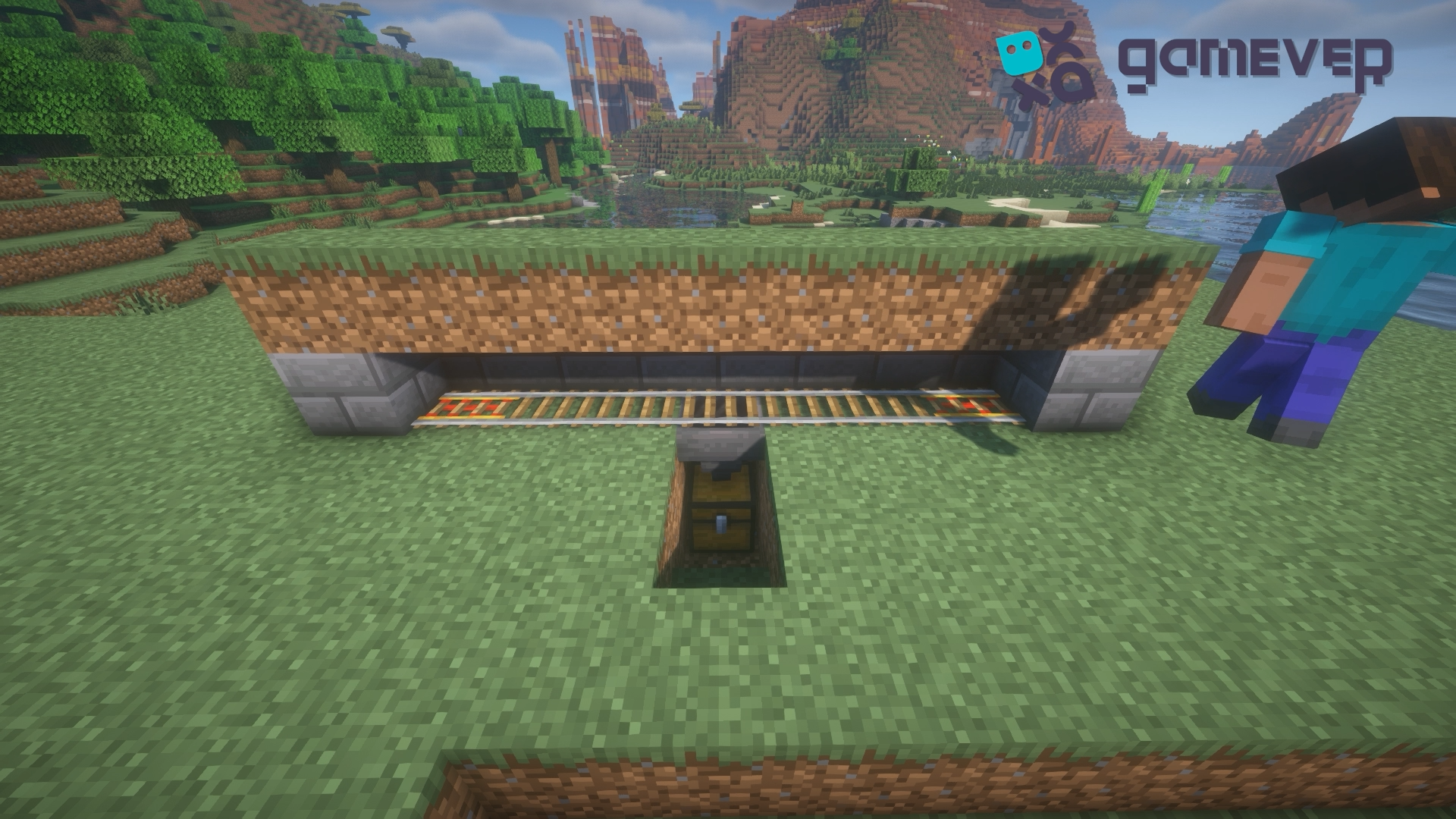 Connecting dispensers and observers with redstone dust