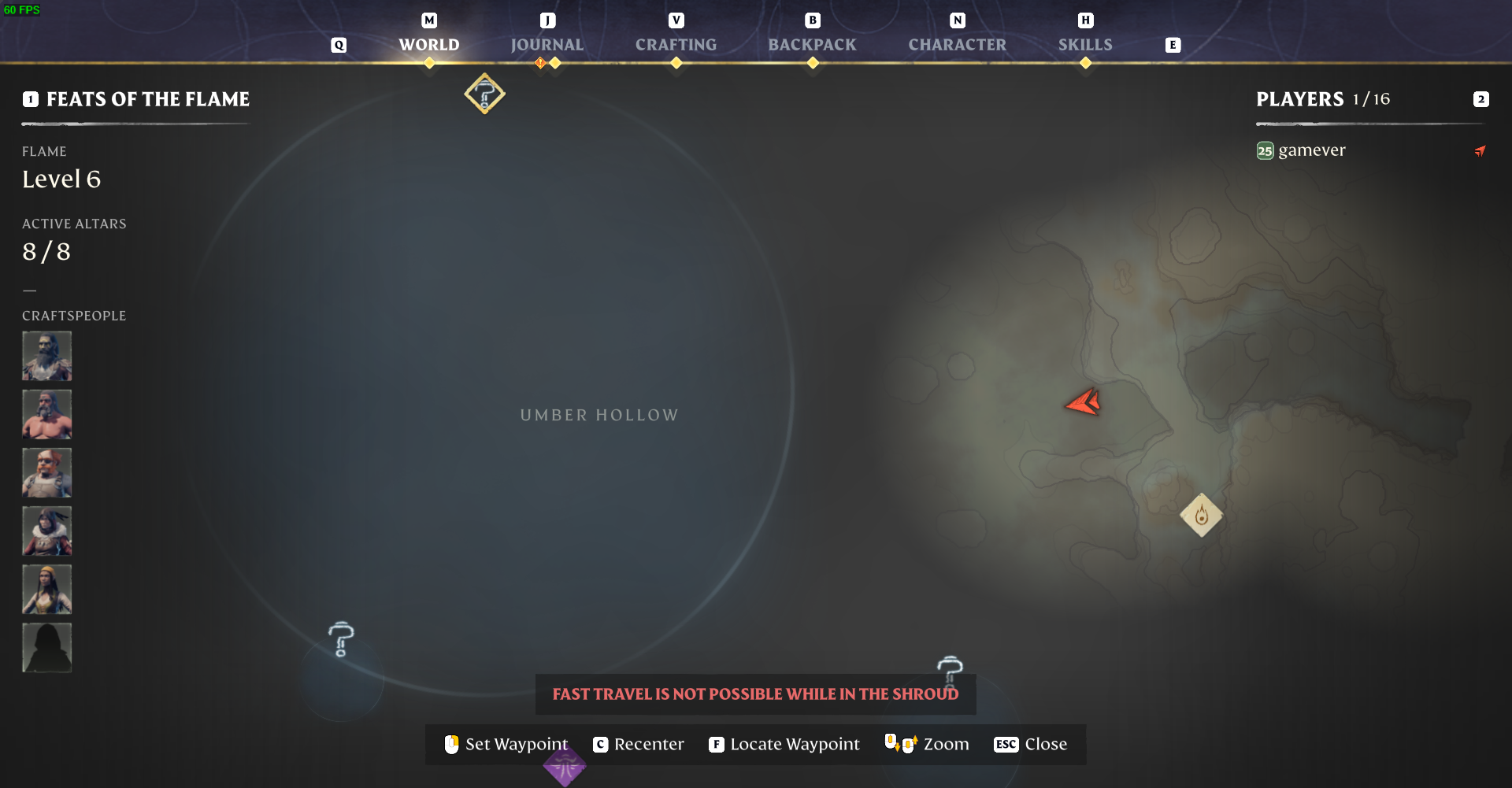 You will find Umber Hollow during the mission “The Blacksmith’s Request”