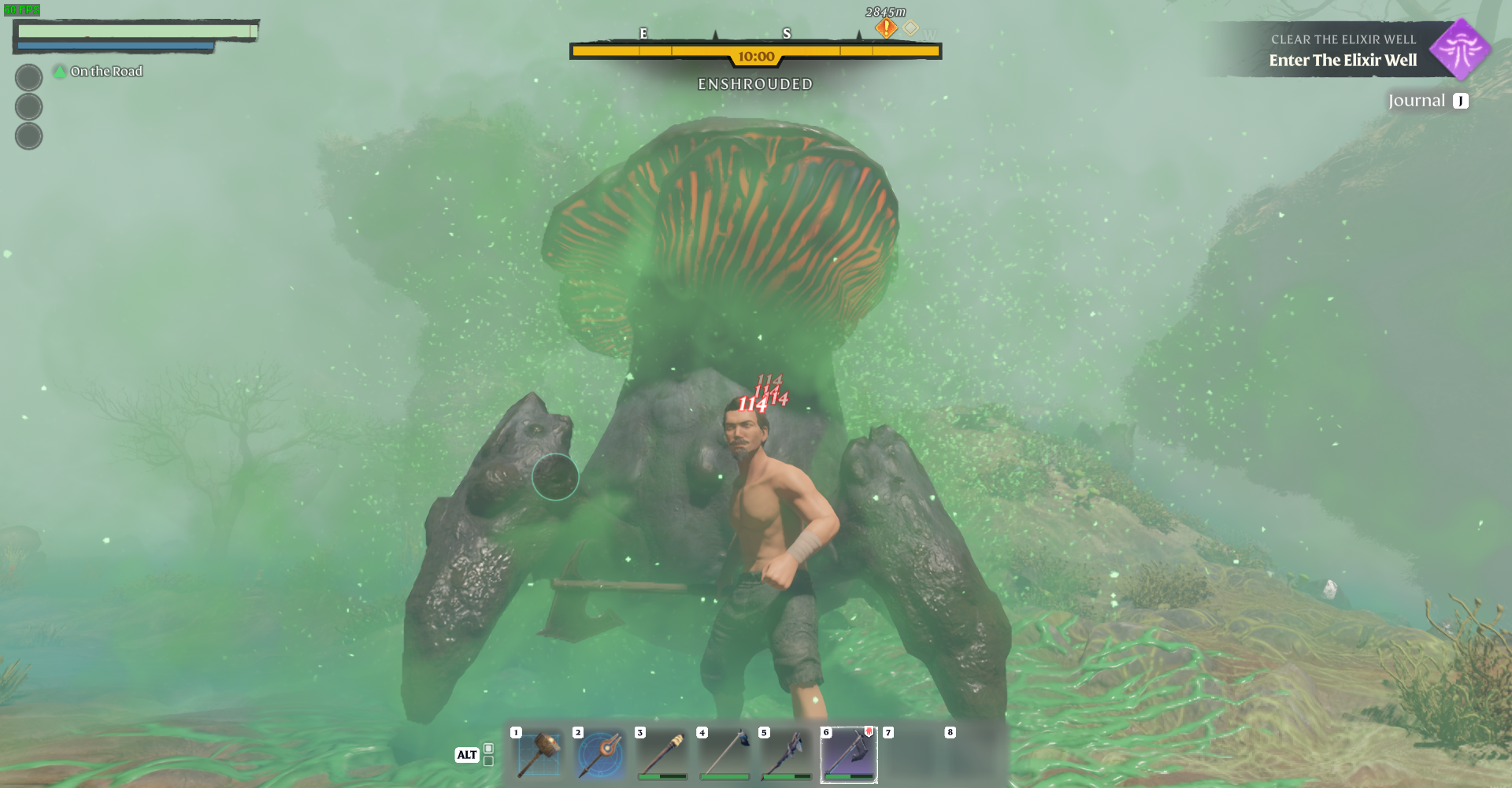 Each successful hunt yields the Ammonia Glands.