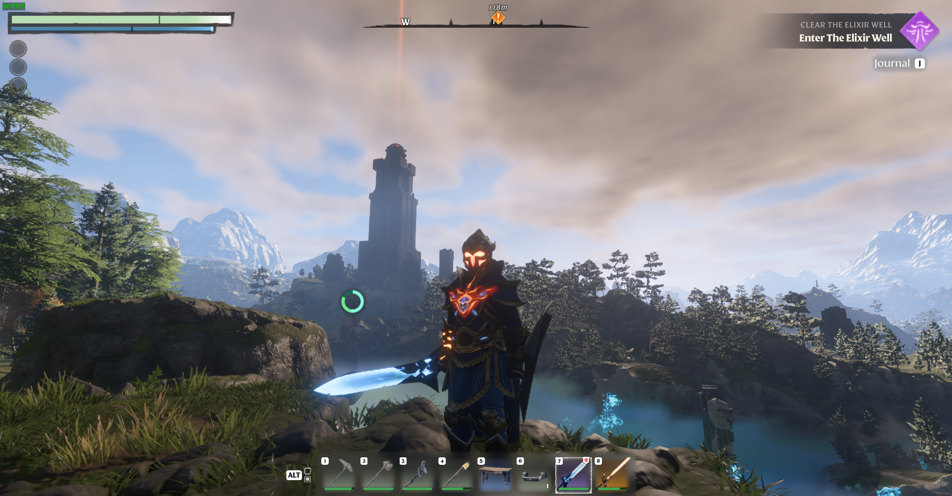 Unveil the legend of the Hailscourge in Enshrouded.