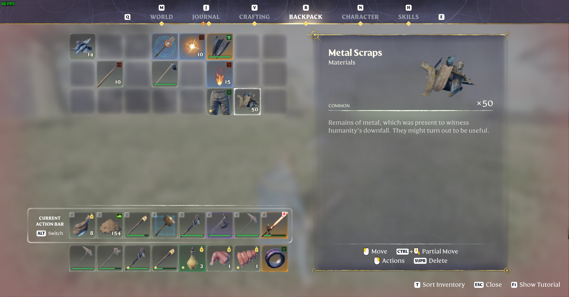 Hunt down Scavengers and defeat them to obtain Metal Scraps.