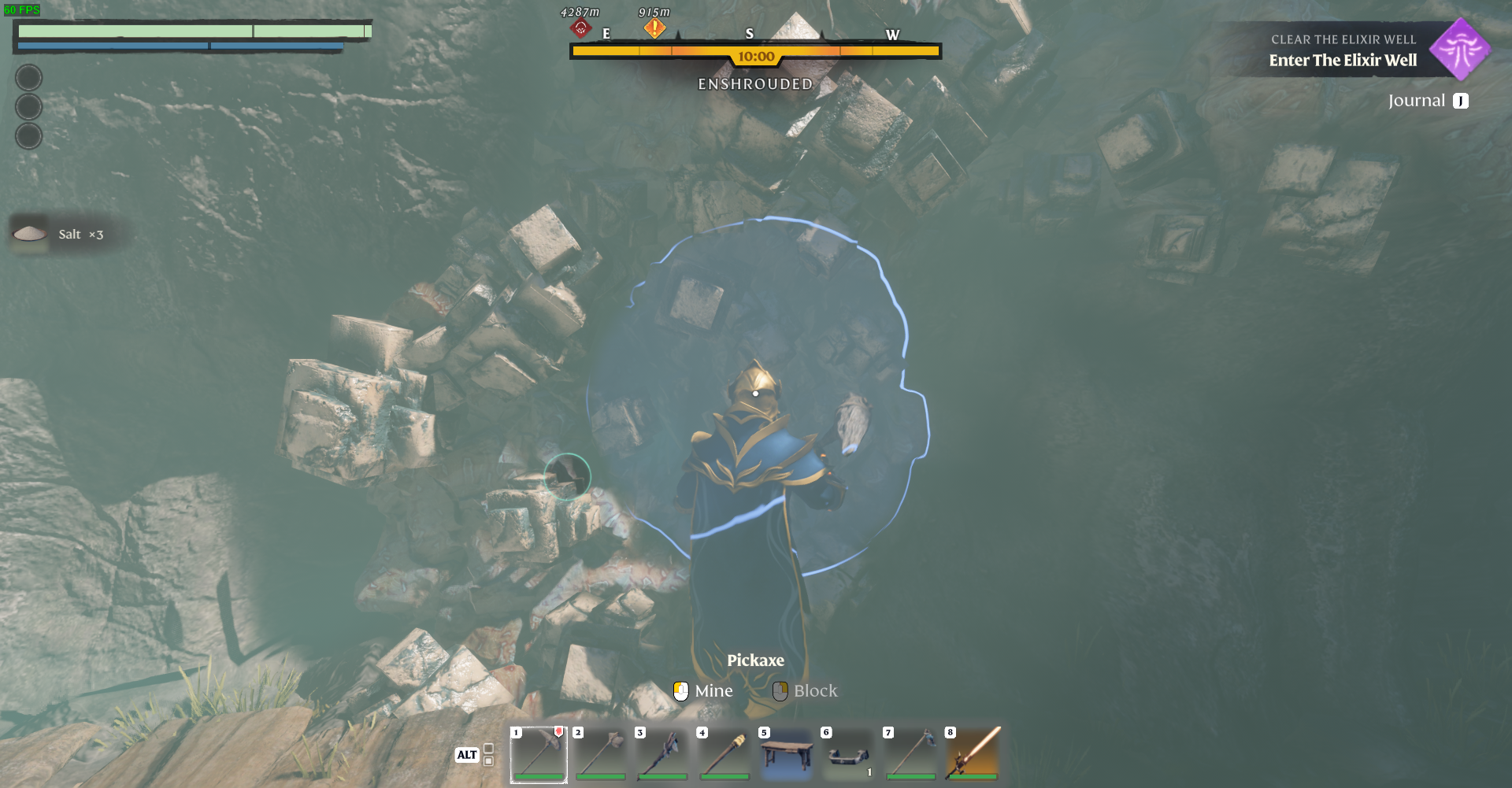 Cube-shaped resource is salt you’re looking for.