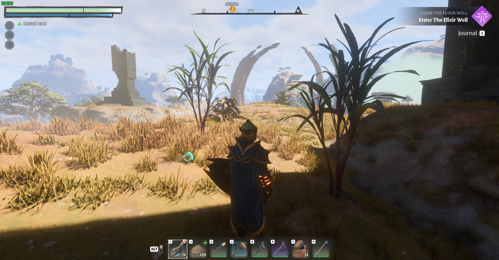 Explore Nomad Highlands for abundant Sugar Cane.