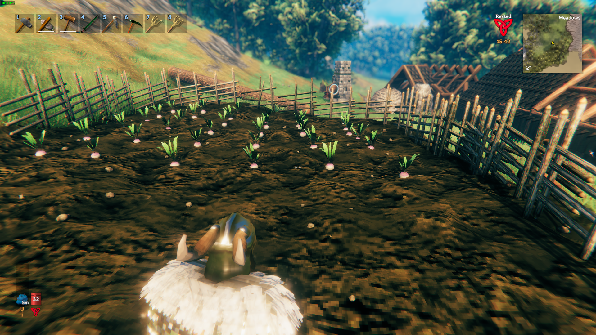 You can grow your own vegetables at home.