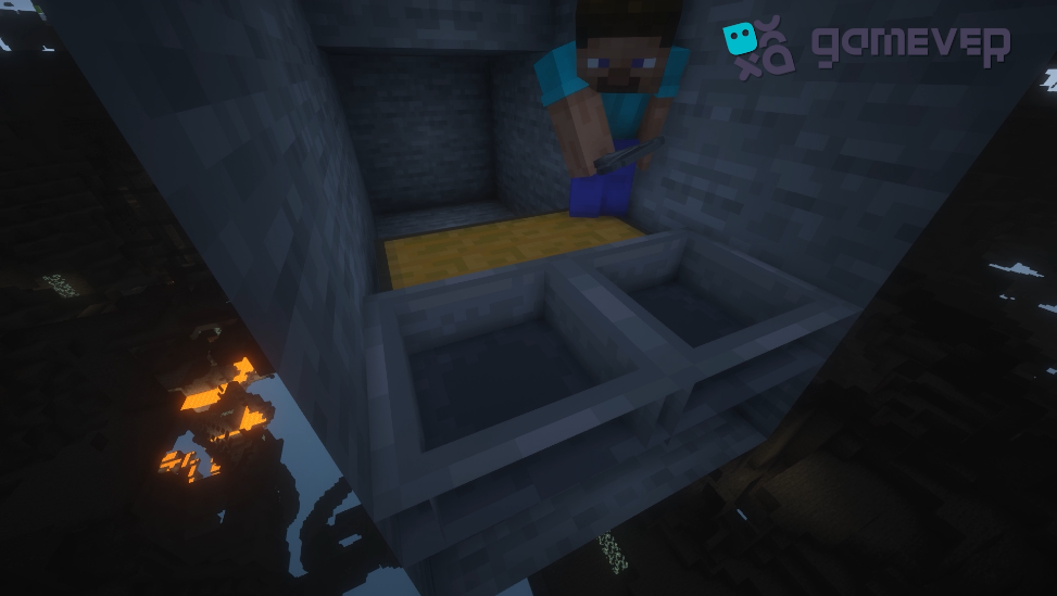 Chest and hoppers placement