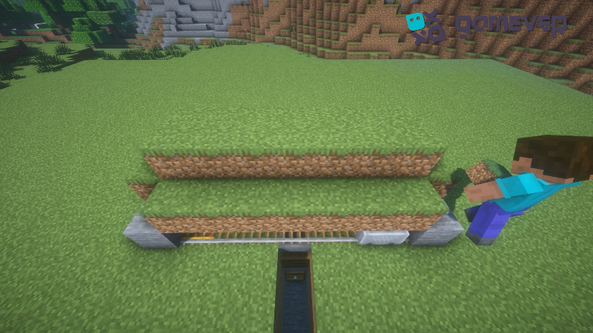 Grass block placement for sugar cane