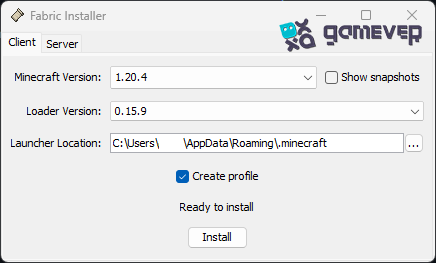 Fabric Installer