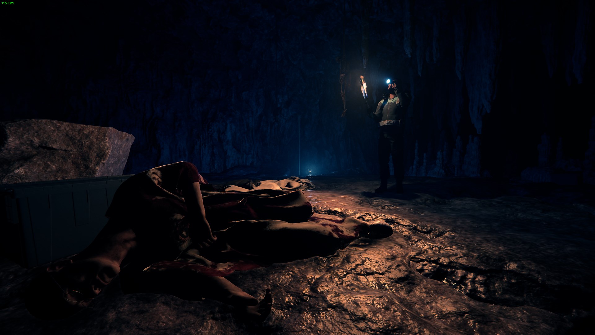 Follow the eerie trail of corpses of astronauts.
