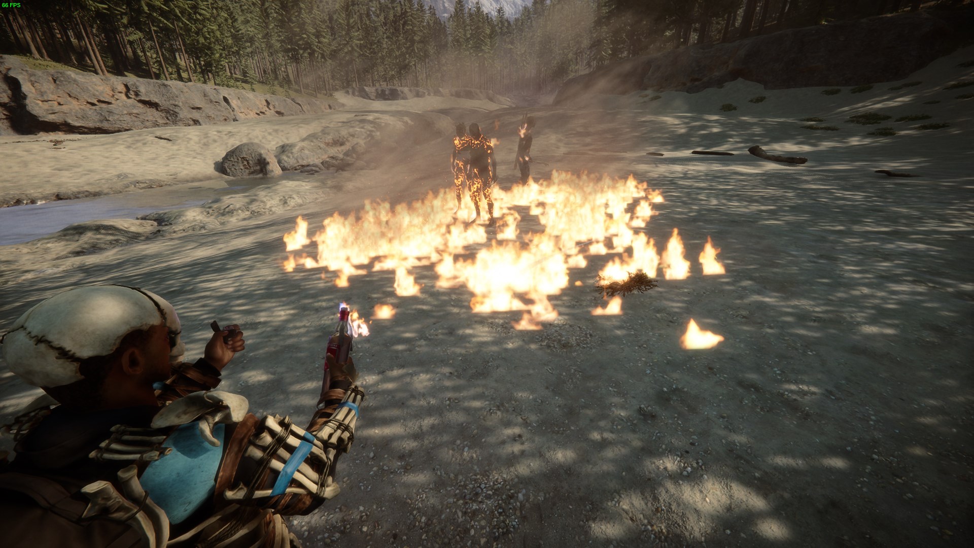 Burn Cannibal corpses for quick Bone acquisition.