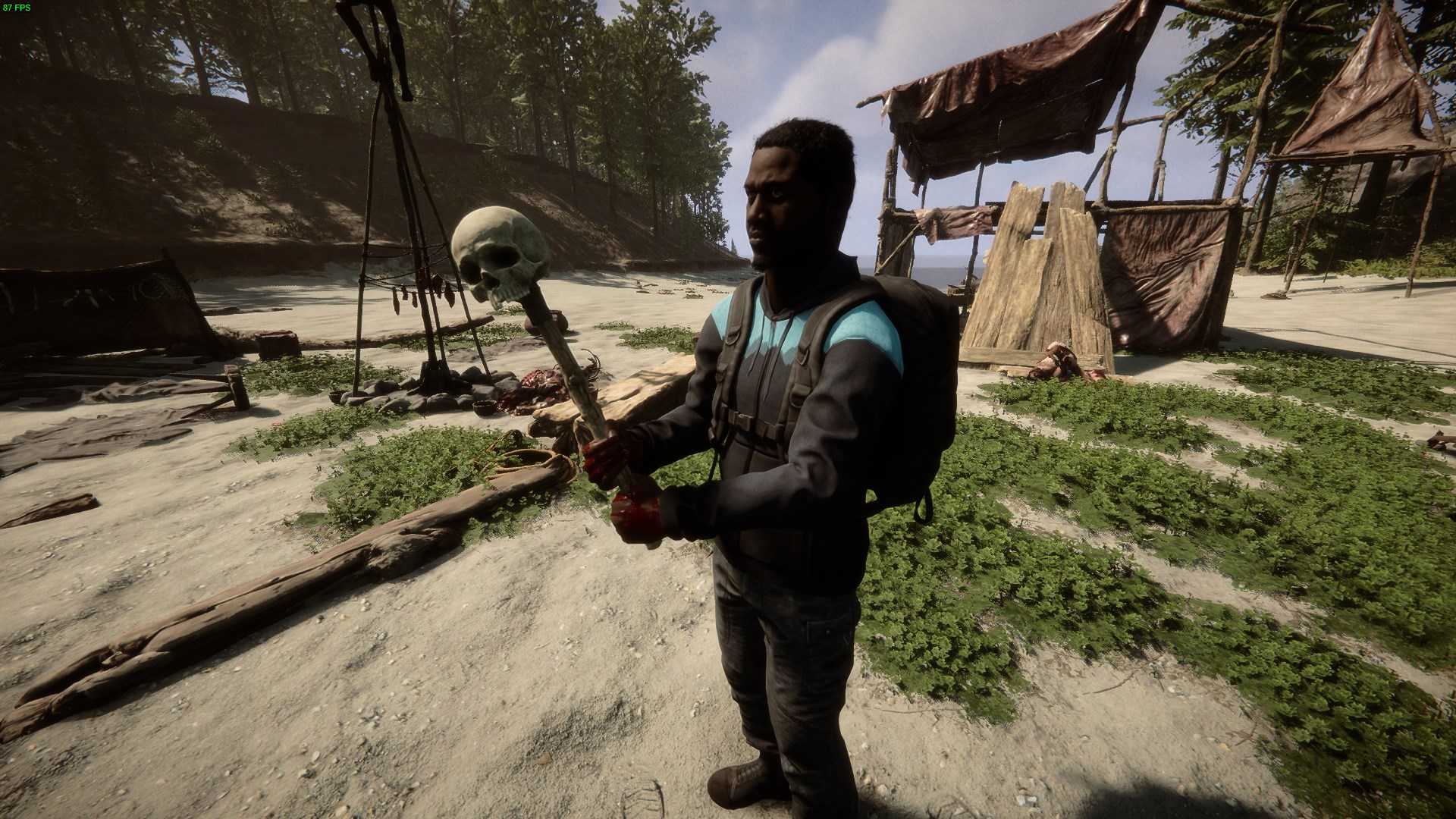 Learn to craft and wield the Club to survive the wilderness.