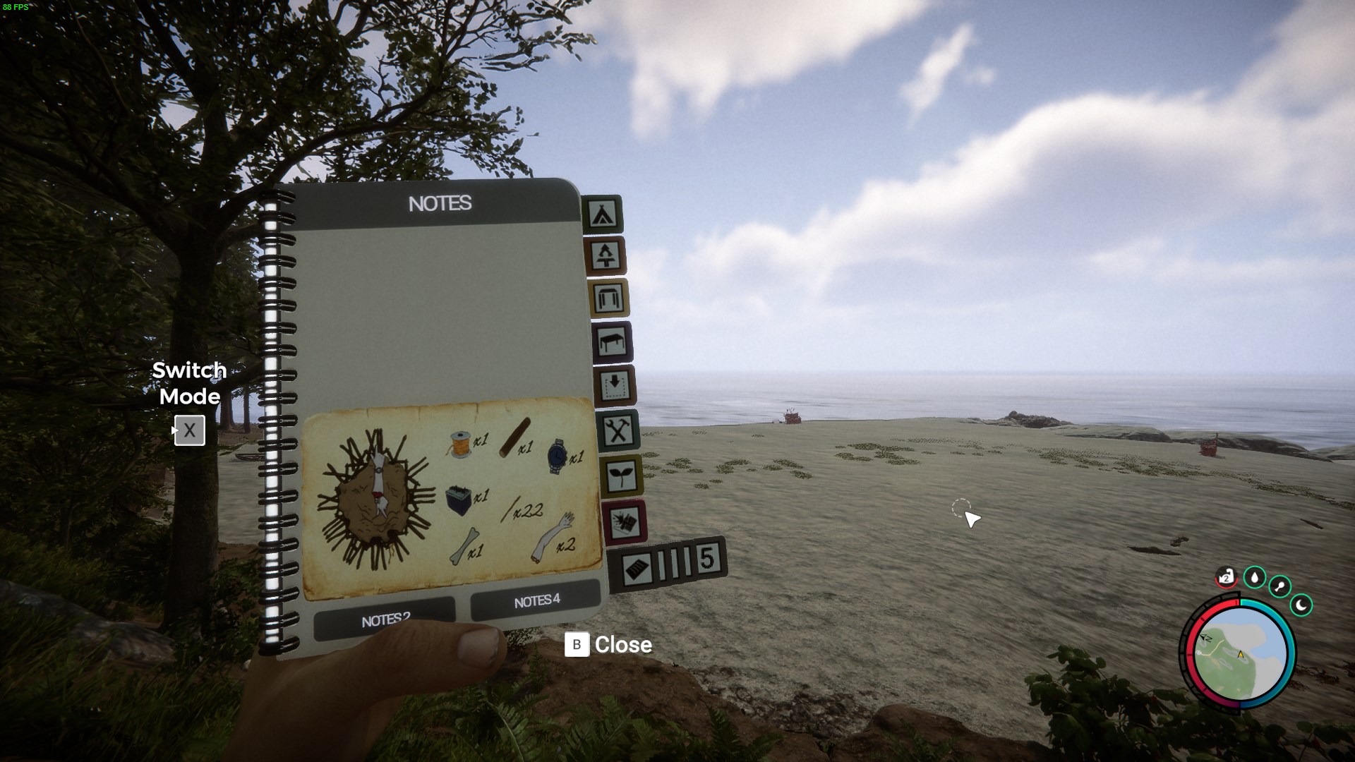 Build your clock with the gathered resources.