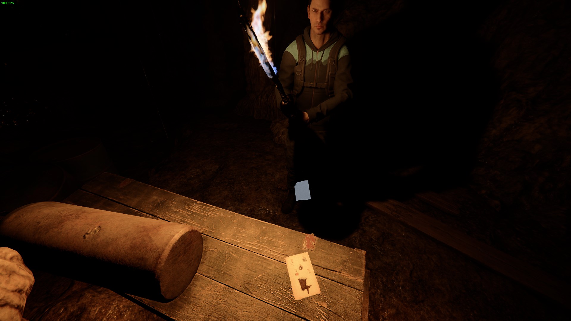 Discover the blueprint on the crate.