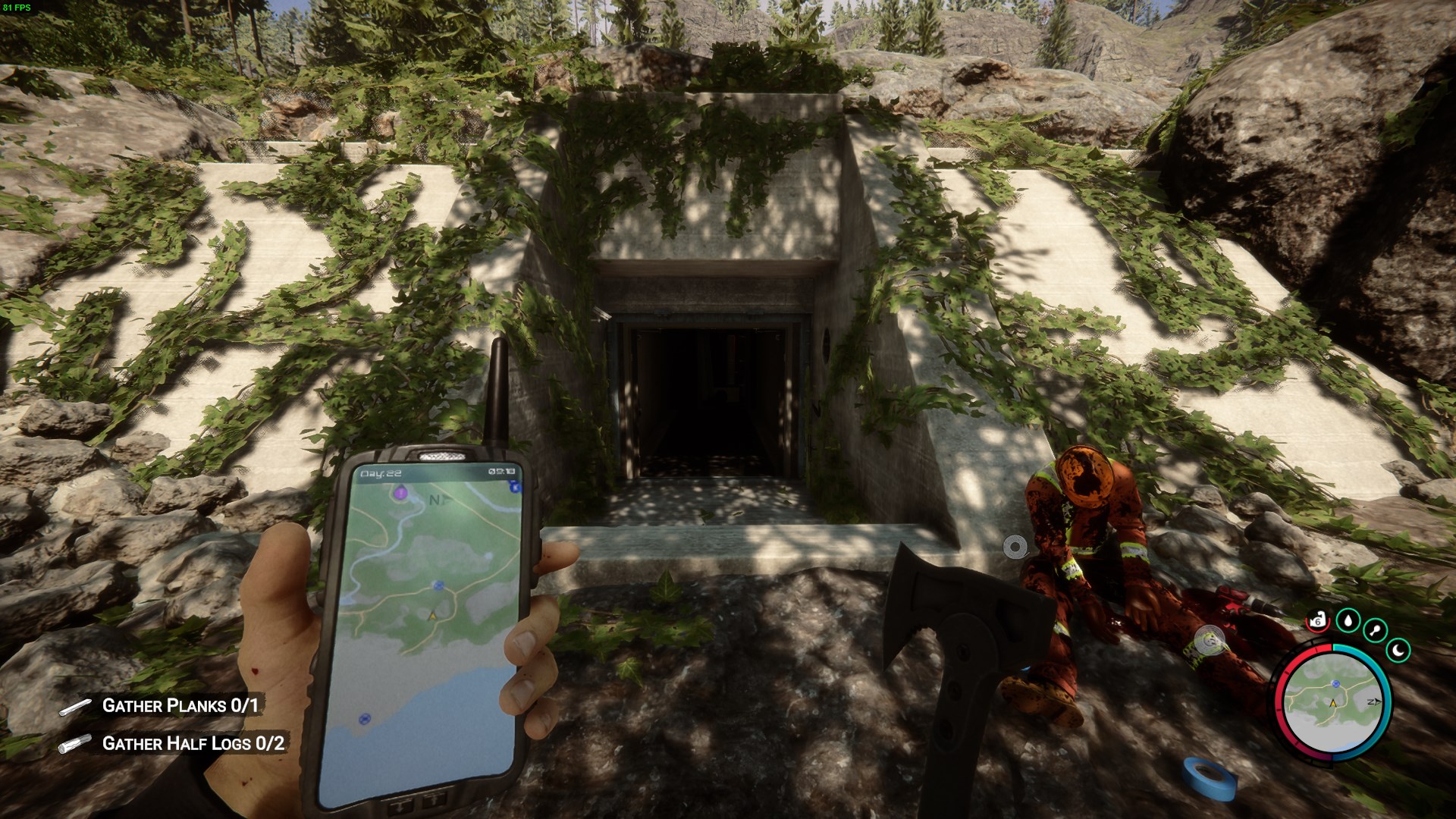 Access the underground mansion using the VIP Keycard and Exterior Bunker Door.