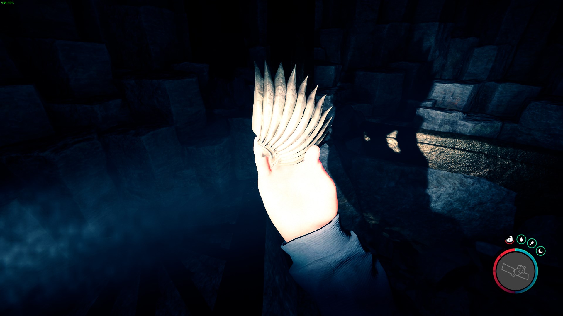 With the artifact in hand, prepared to face what lies ahead. 