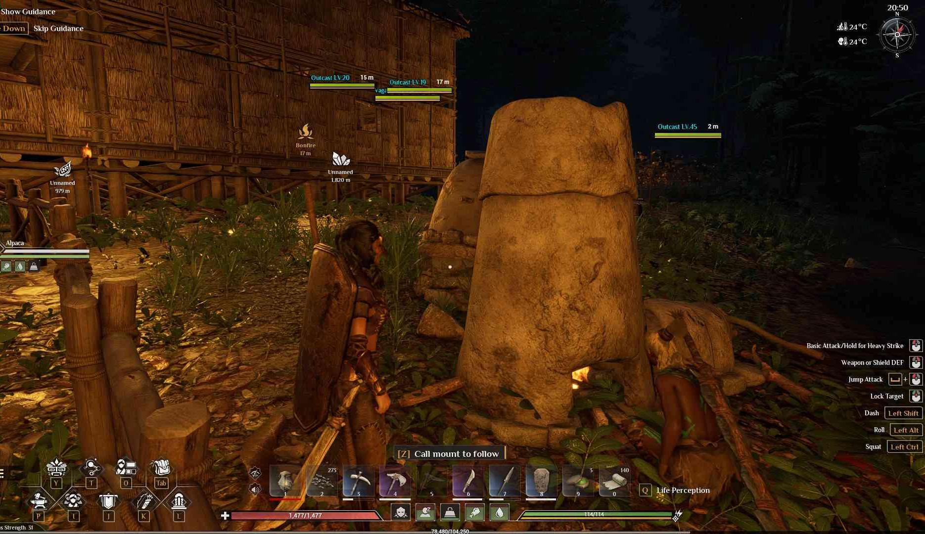 Assign your tribesmen to craft bronze ingots in Soulmask.