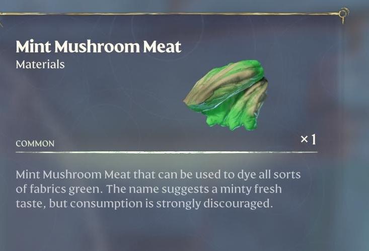 Discover a vast array of Mint Mushrooms in the Umbral Hollow.