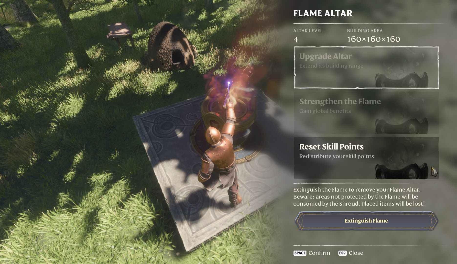 Unlock the Normad Highlands biome by upgrading your Flame Altar.