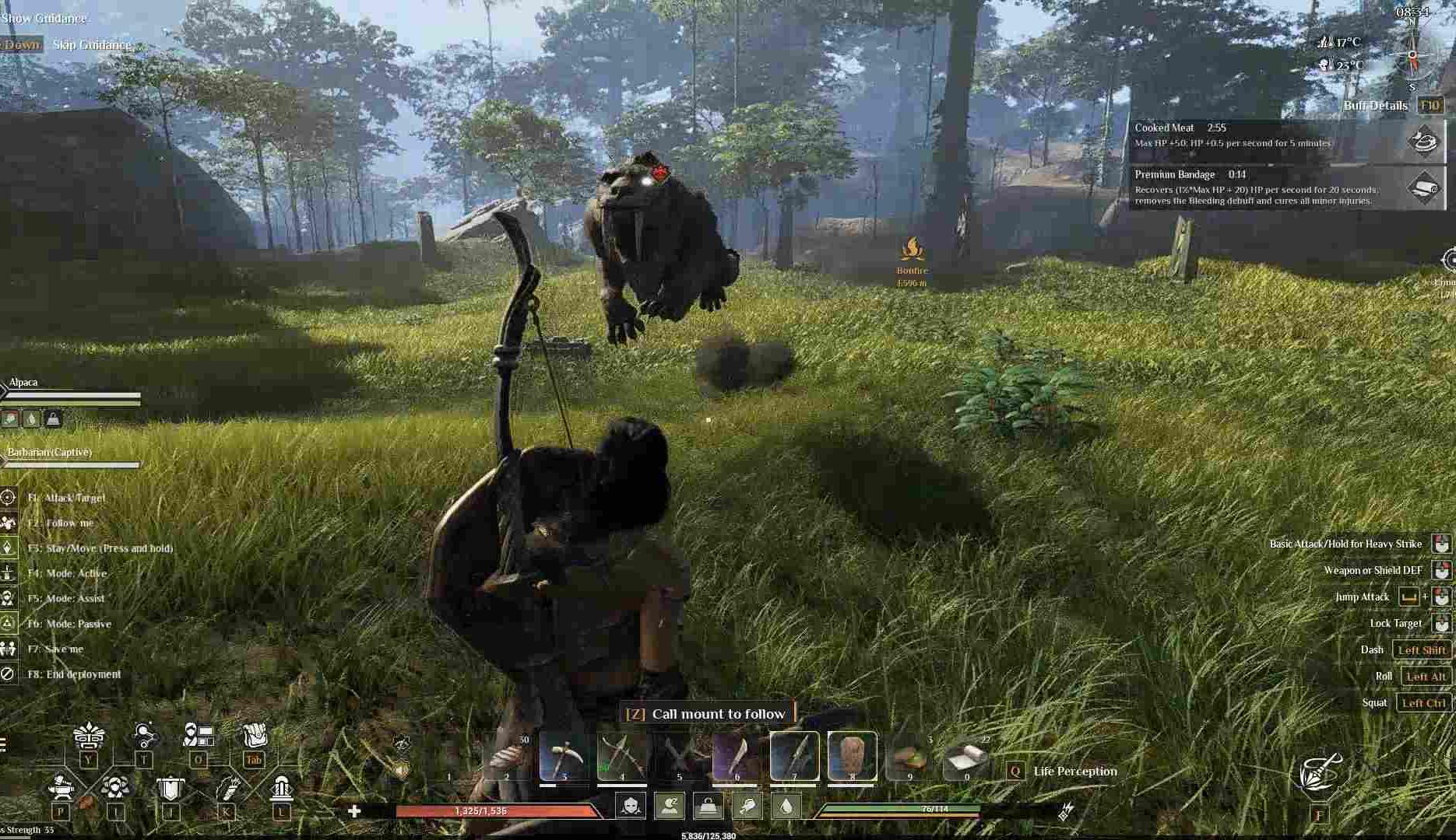 Defeat Temple Guardians in Soulmask.