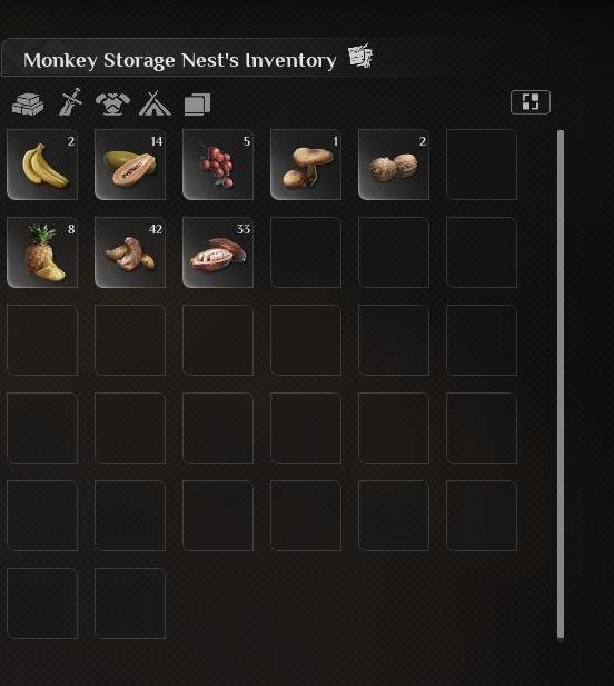 Collect fruits from the nest in Soulmask.