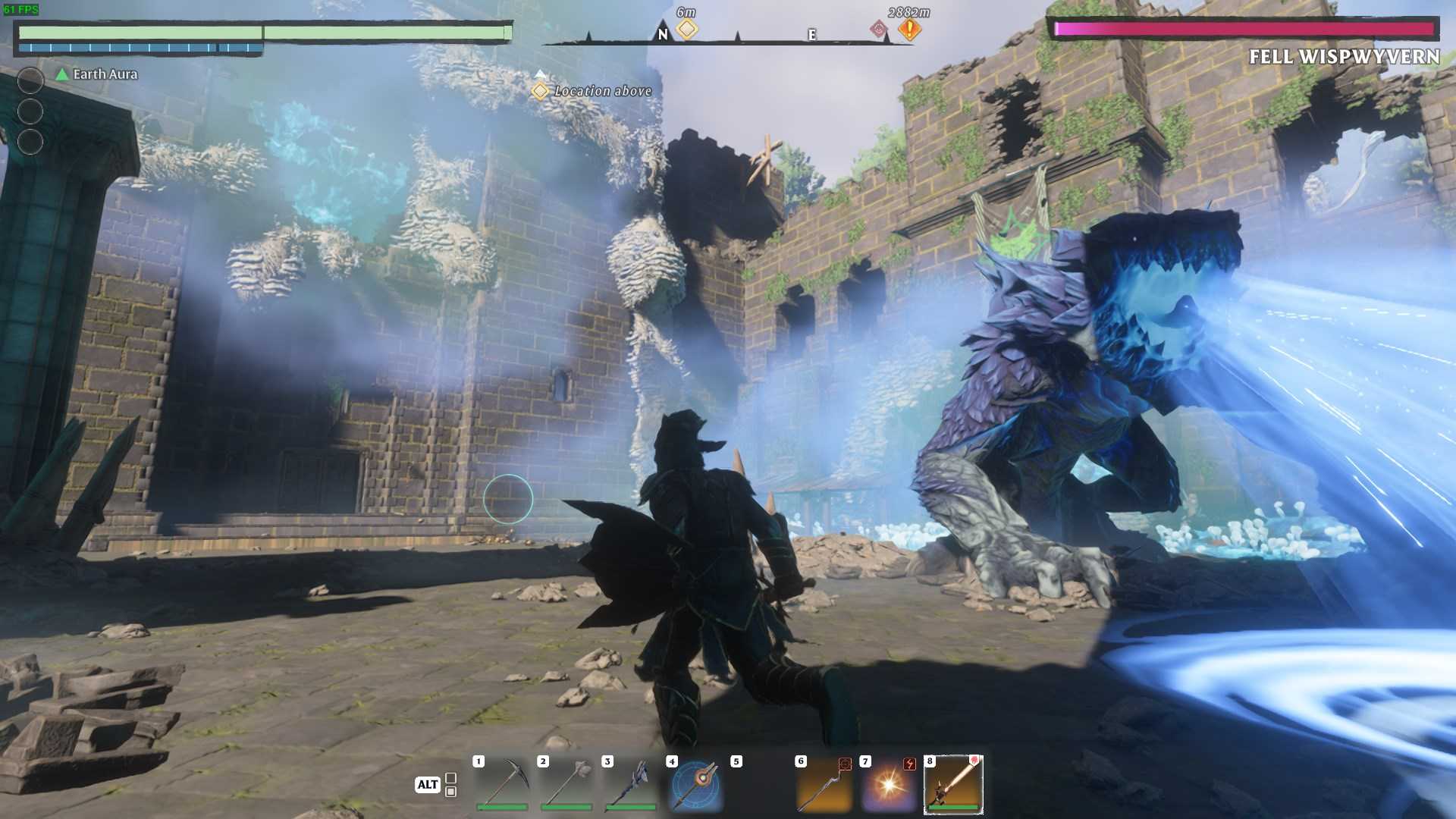 Claim victory and obtain the Fell Wispwyvern Head.