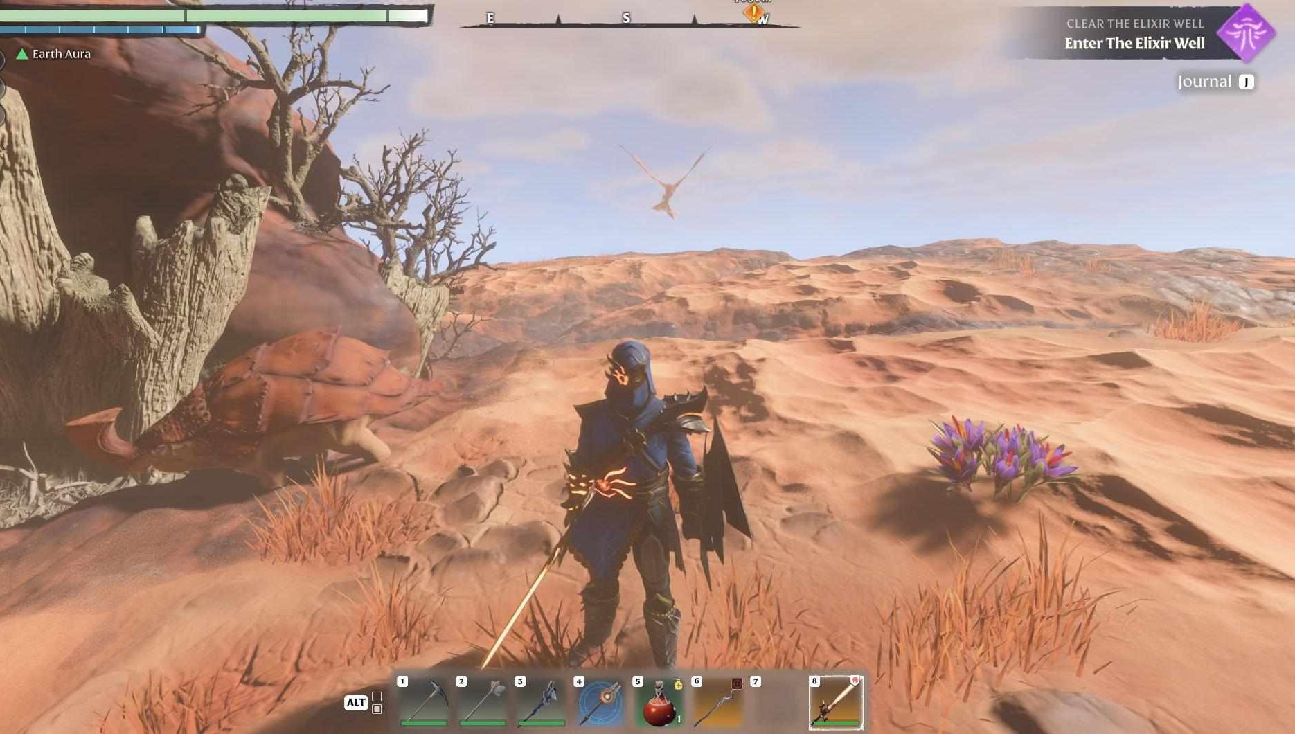 Harvest scales from defeated Sand Diggers