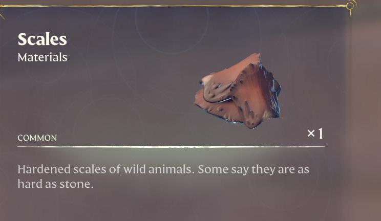 It can be challenging to hunt monsters to get Scales.