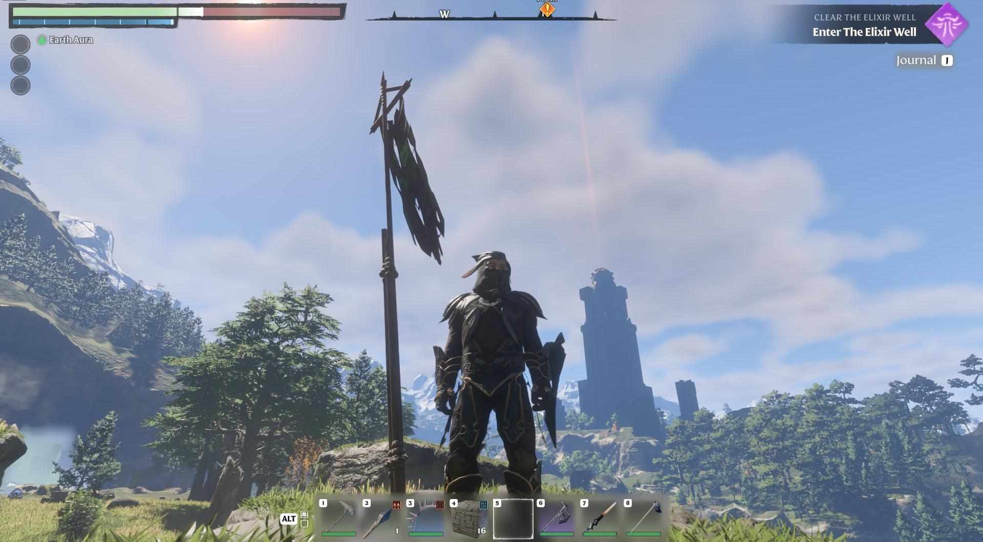 Indigo plant is used for crafting Banners as well.