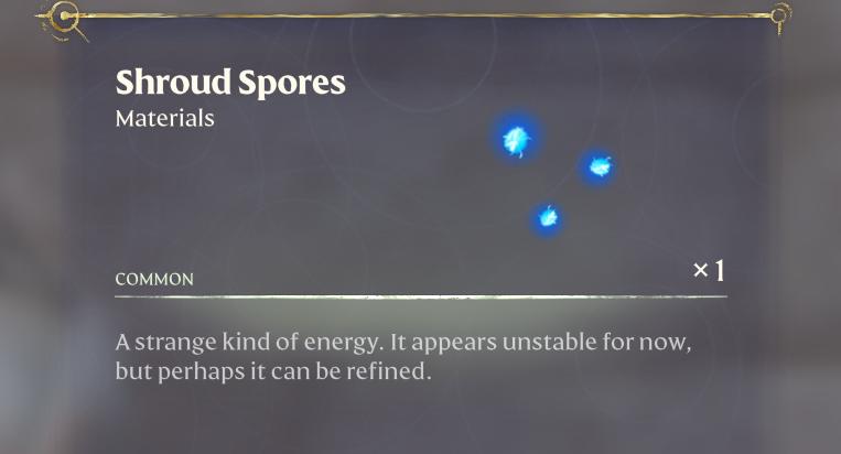 These are particles of mysterious energy used for crafting.