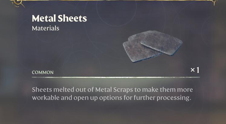 Melted Metal Scraps.