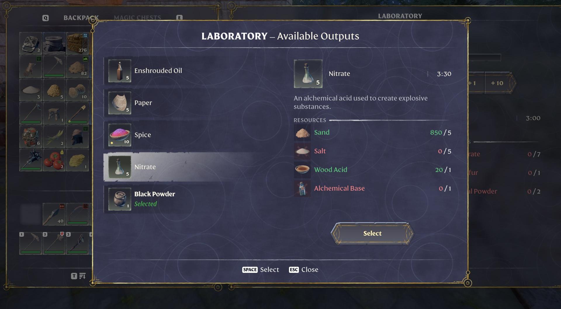 Nitrate is used for explosive weapons.