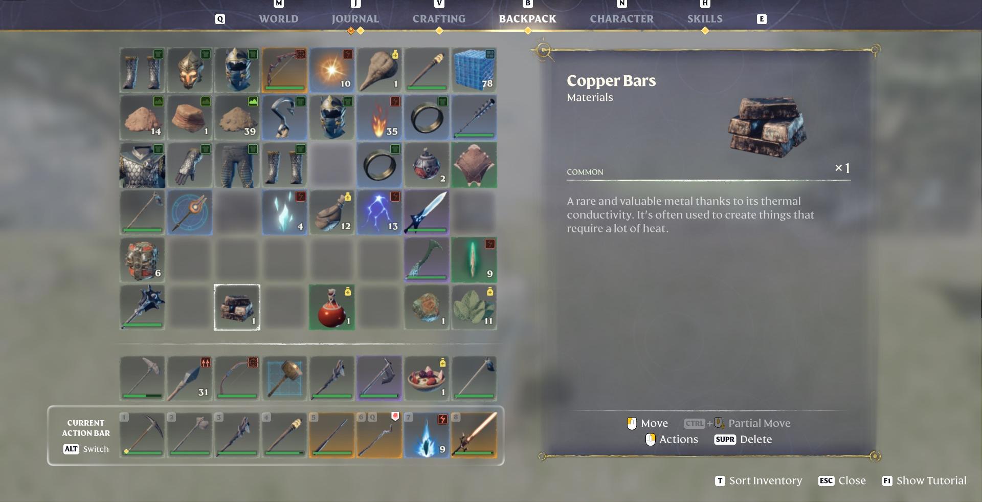 A rare and valuable metal.