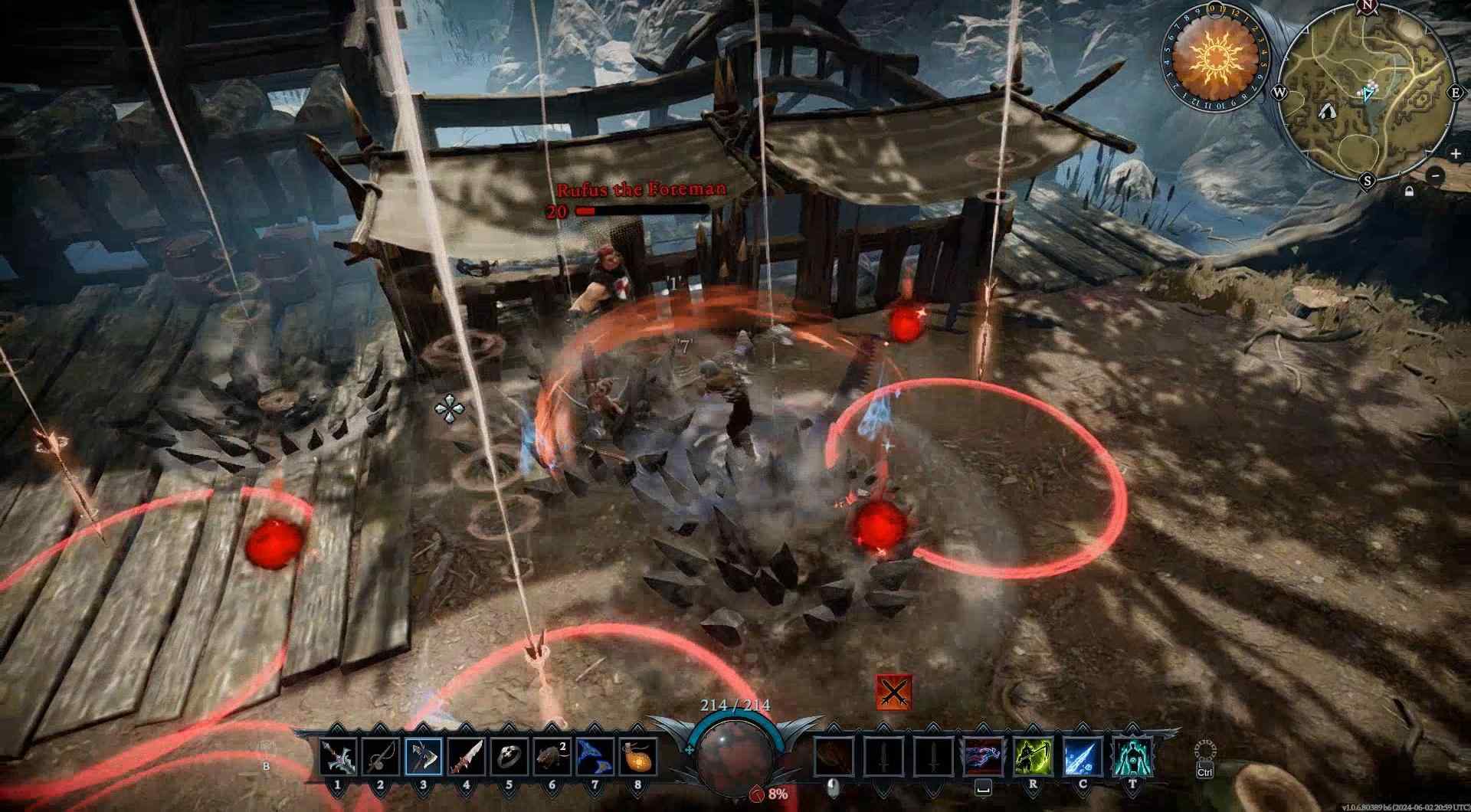 Dodge Rufus's attacks in V Rising!