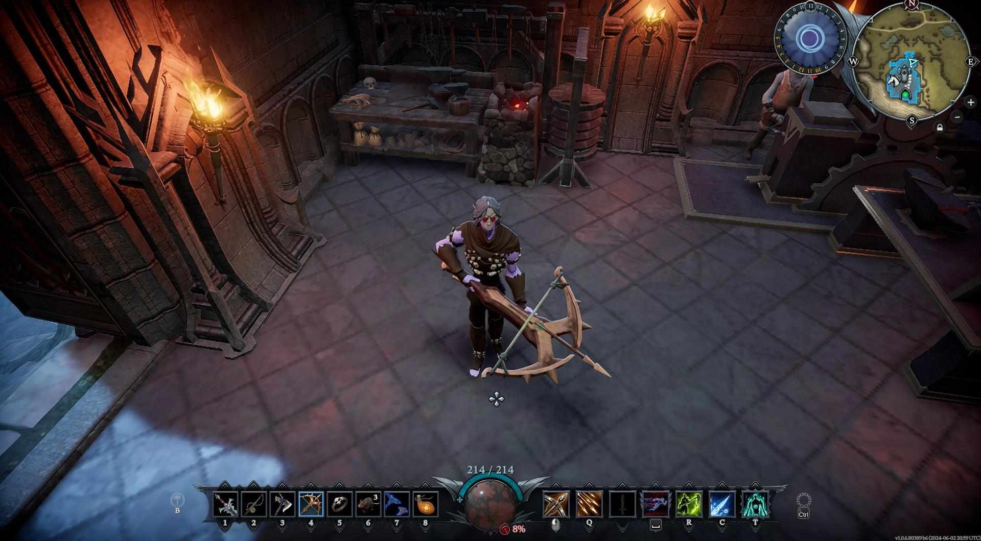 Craft a Crossbow in V Rising!