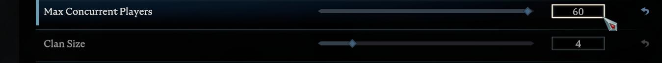 Adjust player limits and access settings in V Rising.